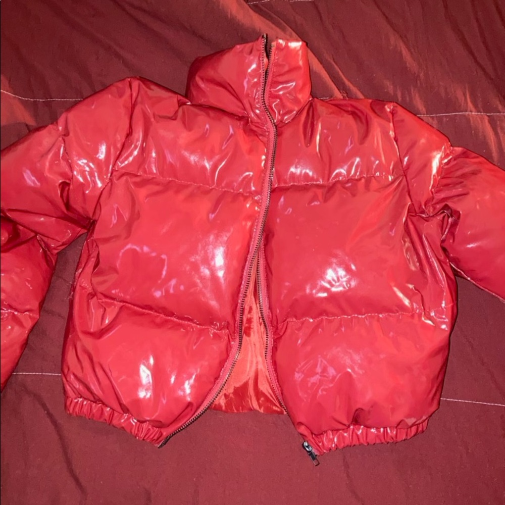 Bubble coat worn twice